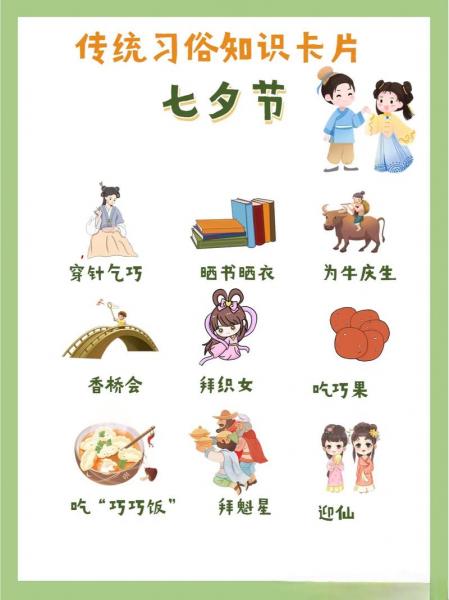 关于七夕的传说