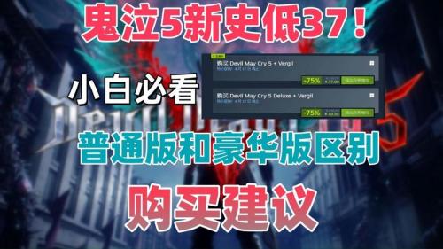 鬼泣5豪华版和普通哪个值得入手