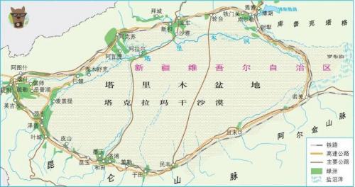 塔克拉玛干沙漠有多大的面积?