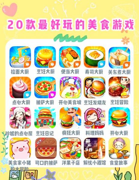 和吃有关的小游戏